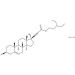 17α-Pregn-5-en-20-yne-21-carboxylic acid, 3β,17-dihydroxy-, 2-(diethylamino)ethyl ester, hydrochloride