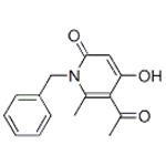 2(1H)-Pyridone, 5-acetyl-1-benzyl-4-hydroxy-6-methyl-