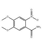 3,4-DIMETHOXY-6-NITROBENZAMIDE