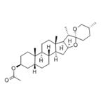 SMILAGENIN ACETATE