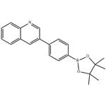 3-[4-(4,4,5,5-Tetramethyl-1,3,2-dioxaborolan-2-yl)phenyl]quinoline