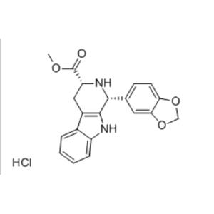 (1R,3R)-Methyl 1-(benzo[d][1,3]dioxol-5-yl)-2,3,4,9-tetrahydro-1H-pyrido[3,4-b]indole-3-carboxylate hydrochloride