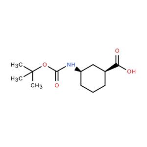 ?(1S,3R)-3-((tert-butoxycarbonyl)amino)cyclohexanecarboxylic acid 