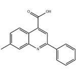 	4-QUINOLINECARBOXYLIC ACID,7-METHYL-2-PHENYL-