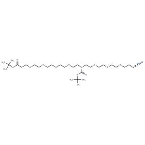 N-(Azido-PEG3)-N-Boc-PEG4-Boc