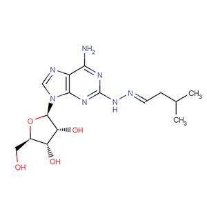 2-(3-Methyl-n-butylidenehydrazino) adenosine