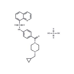 Mitapivat sulfate anhydrous