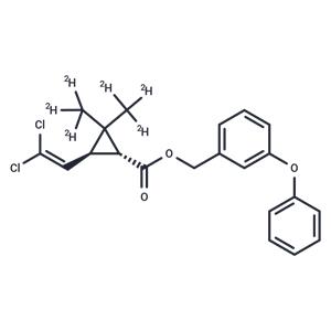 trans-Permethrin-d6 (dimethyl-d6)