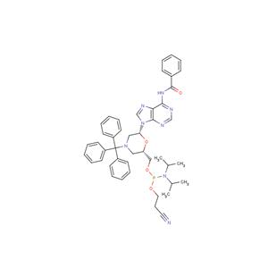 N-Trityl-N6-benzoyl-morpholino-A-5’-O-phosphoramidite