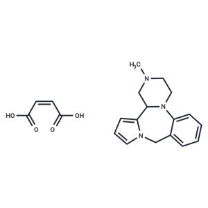 Aptazapine maleate