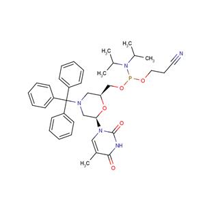 N-Trityl-morpholino-T-5’-O-phosphoramidite