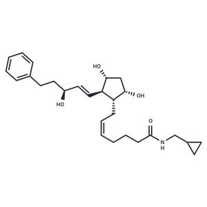 17-phenyl trinor Prostaglandin F2α cyclopropyl methyl amide