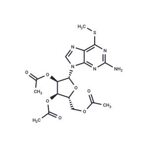 2’,3’,5’-Tri-O-acetyl-6-S-methyl-6-thio-guanosine