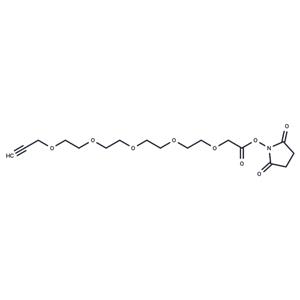 Propargyl-PEG4-O-C1-NHS ester