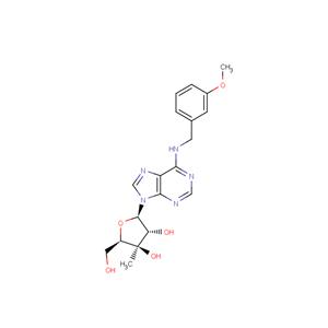 3’-beta-C-Methyl-N6-(m-methoxybenzyl)adenosine