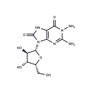 1-Amino-7,8-dihydro-8-oxo-9-(b-D-xylofuranosyl) ? guanine