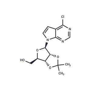 4-Chloro-7-(2,3-O-isopropylidene-β-D-ribofuranosyl)-7H-pyrrolo[2,3-d]pyrimidine