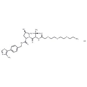 (S,R,S)-AHPC-PEG3-NH2 hydrochloride