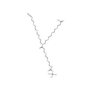 N-(Azido-PEG3)-N-(PEG2-NH-Boc)-PEG3-acid