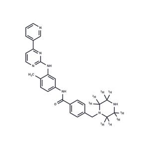 N-Desmethyl imatinib-d8