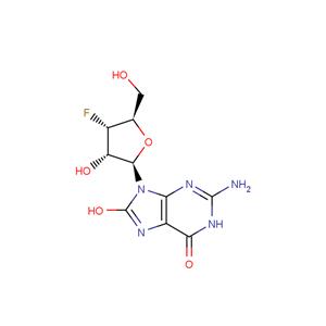 8-Hydroxy-3’-deoxy-3’-fluoroguanosine