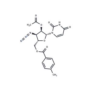 2’-O-Acetyl-3’-azido-5’-O-(p-Toluoyl))-3’-deoxyuridine