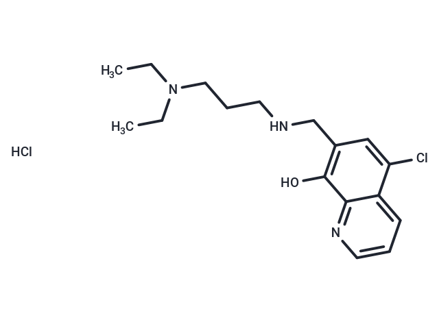 Clamoxyquin hydrochloride