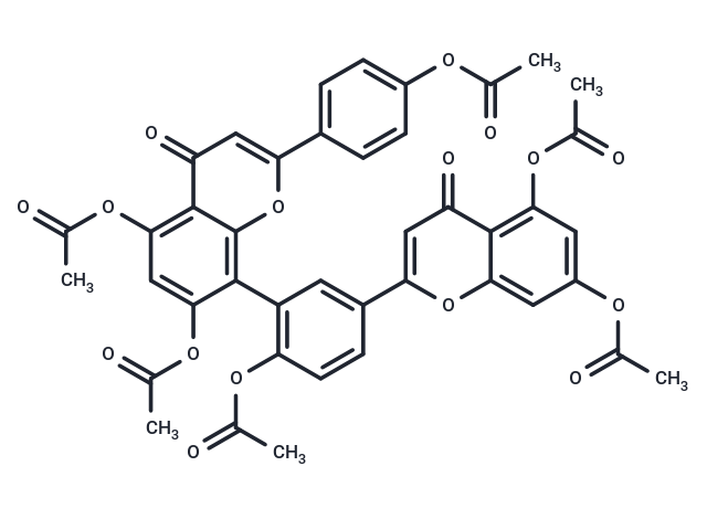 Amentoflavone hexaacetate