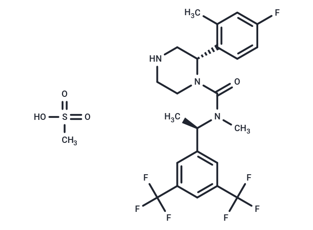 Vestipitant mesylate