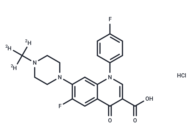 Difloxacin-d3 hydrochlorid (methyl-d3)