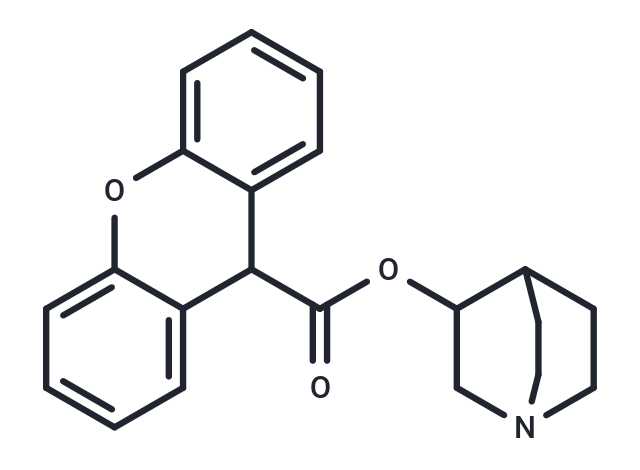 3-Quinuclidinyl xanthene-9-carboxylate