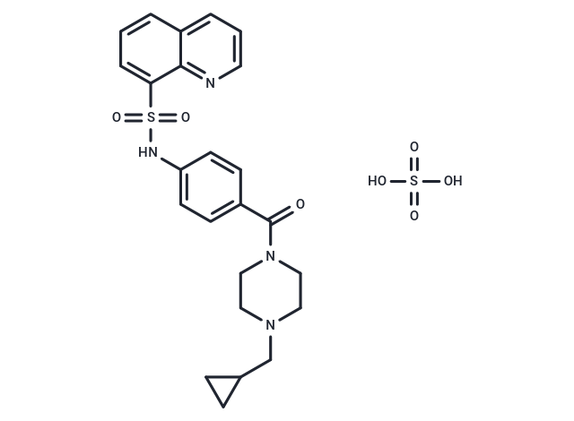 Mitapivat sulfate anhydrous