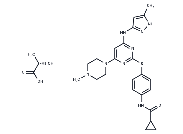 Tozasertib lactate