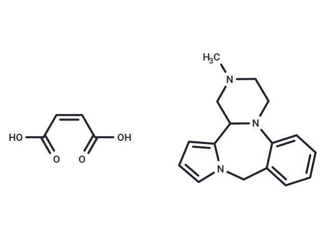 Aptazapine maleate