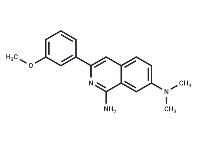 3-arylisoquinolinamine derivative