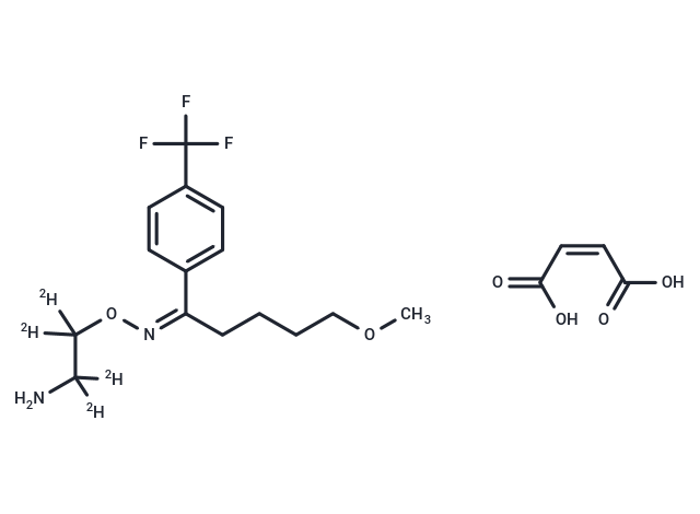 Fluvoxamine-d4 maleate