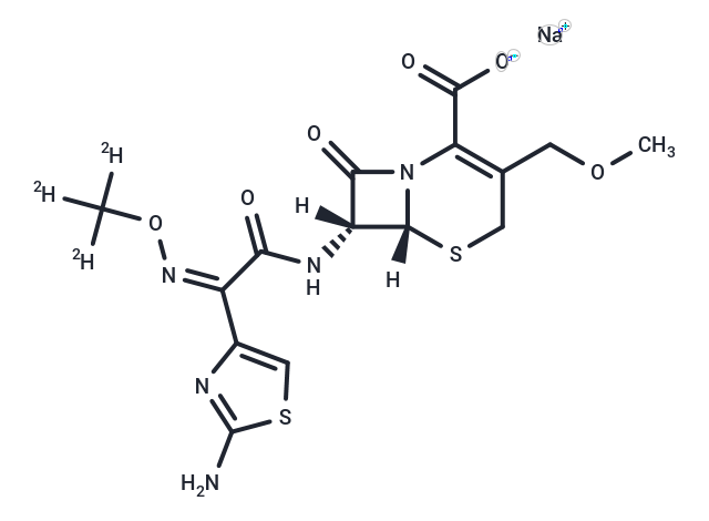 Cefpodoxime Proxetil EP Impurity A-d3 Sodium Salt