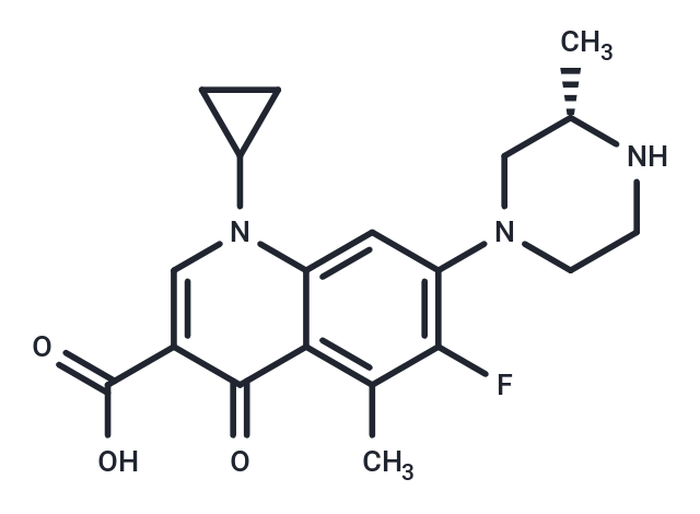 Grepafloxacin, (S)-