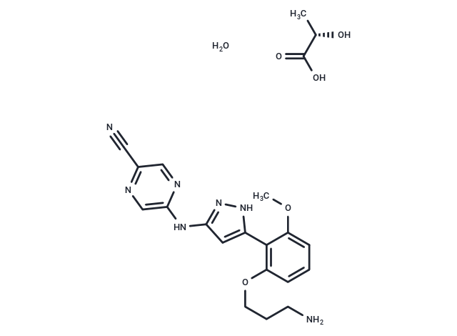 Prexasertib lactate hydrate