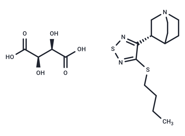 Vedaclidine tartrate