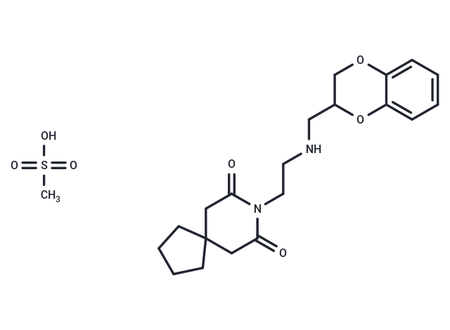 Binospirone mesylate