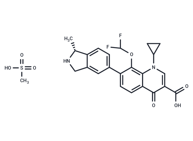 Garenoxacin mesylate