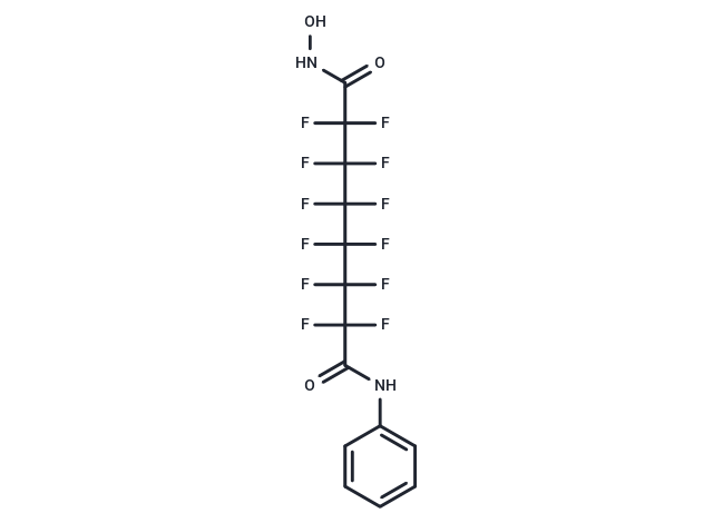 Perfluorinated SAHA