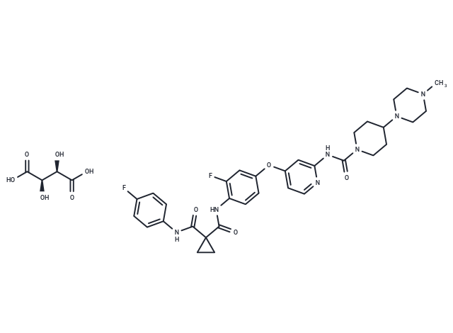 Golvatinib tartrate