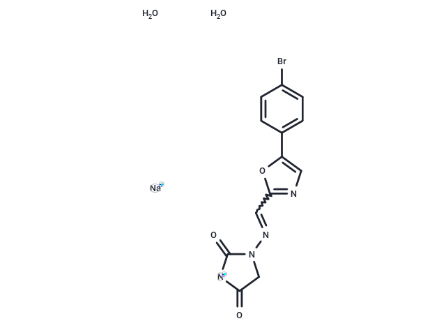 Azumolene sodium dihydrate