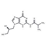 N2-Isobutyryl-(S)-9-(2,3-dihydroxypropyl)-guanine