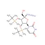 4’-alpha-C-Azido-2’,3’-bis(O-t-butyldimethylsilyl)uridine