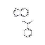 N-1H-imidazo[4,5d ? ]pyridazin-7-yl benzamideN4-Benzoyl-2-aza-3’-deazaadenine