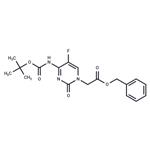 N4-Boc-5-fluorocytosin-1-yl-acetic ?acid benzyl ester;