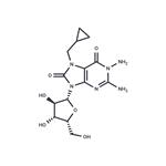 1-Amino-7-cyclopropylmethyl-7,8-dihydro-8-oxo-9-(b-D-xylofuranosyl)guanine